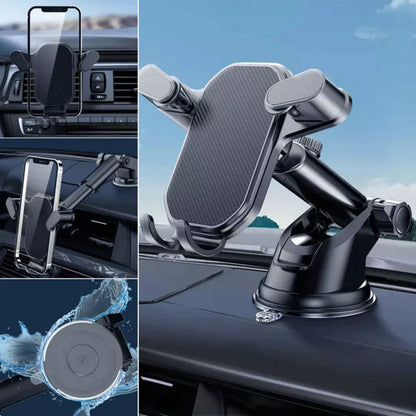 3-in-1 Draaibare Universele Auto Telefoon Houder