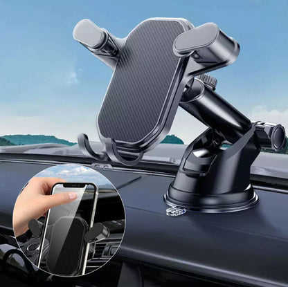 3-in-1 Draaibare Universele Auto Telefoon Houder