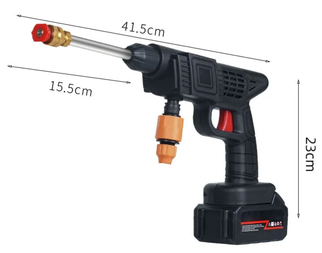 Bilaxo™ Accu Hogedrukreiniger Draadloos 300W - 48 Volt - 30 BAR