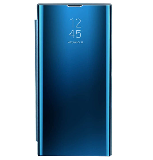 Galaxy Note 20 Plus Clear View Cover Hoesje - Blauw
