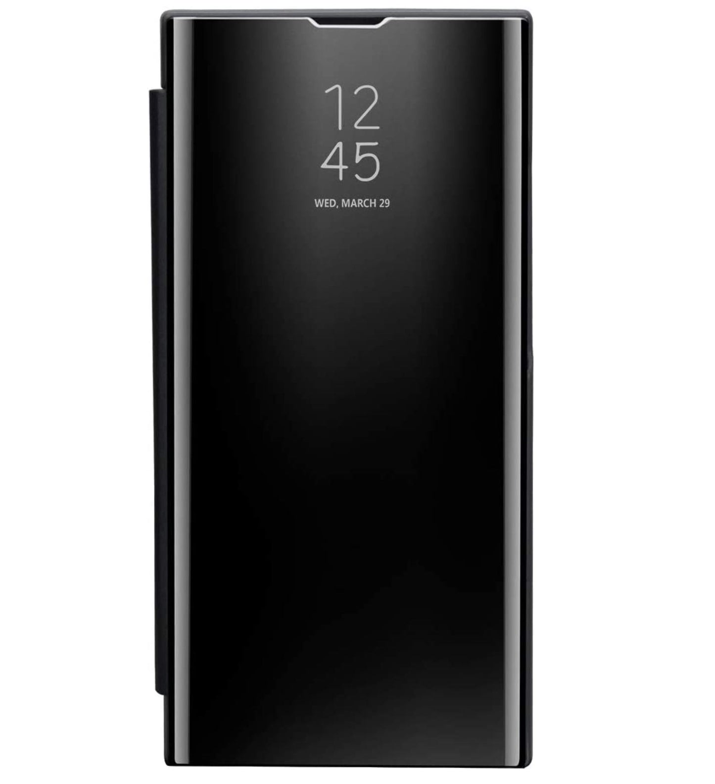 Galaxy Note 20 Plus Clear View Cover Hoesje - Zwart
