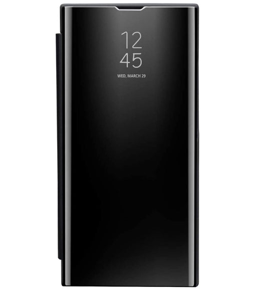 Galaxy Note 20 Plus Clear View Cover Hoesje - Zwart