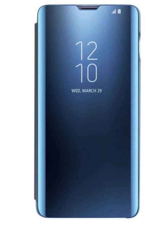 Galaxy S10 Clear View Cover Hoesje - Blauw