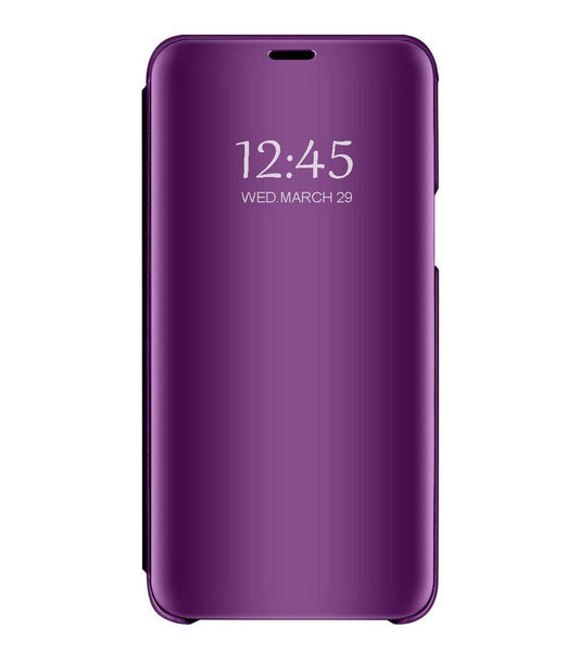 Galaxy S10 Clear View Cover Hoesje - Paars