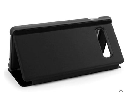 Galaxy S10 Plus Clear View Cover Hoesje - Zwart