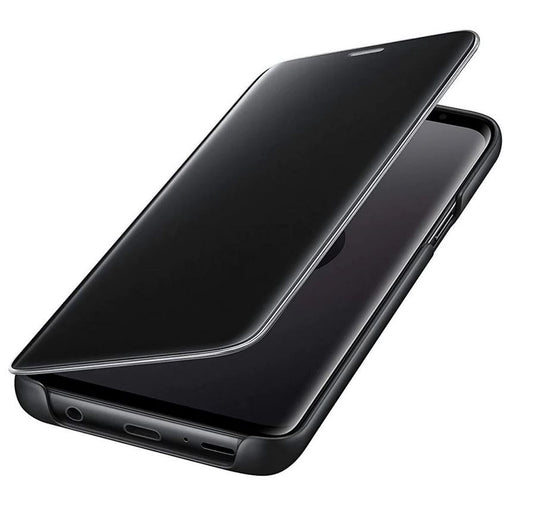 Galaxy S9 Clear View Cover Hoesje - Zwart