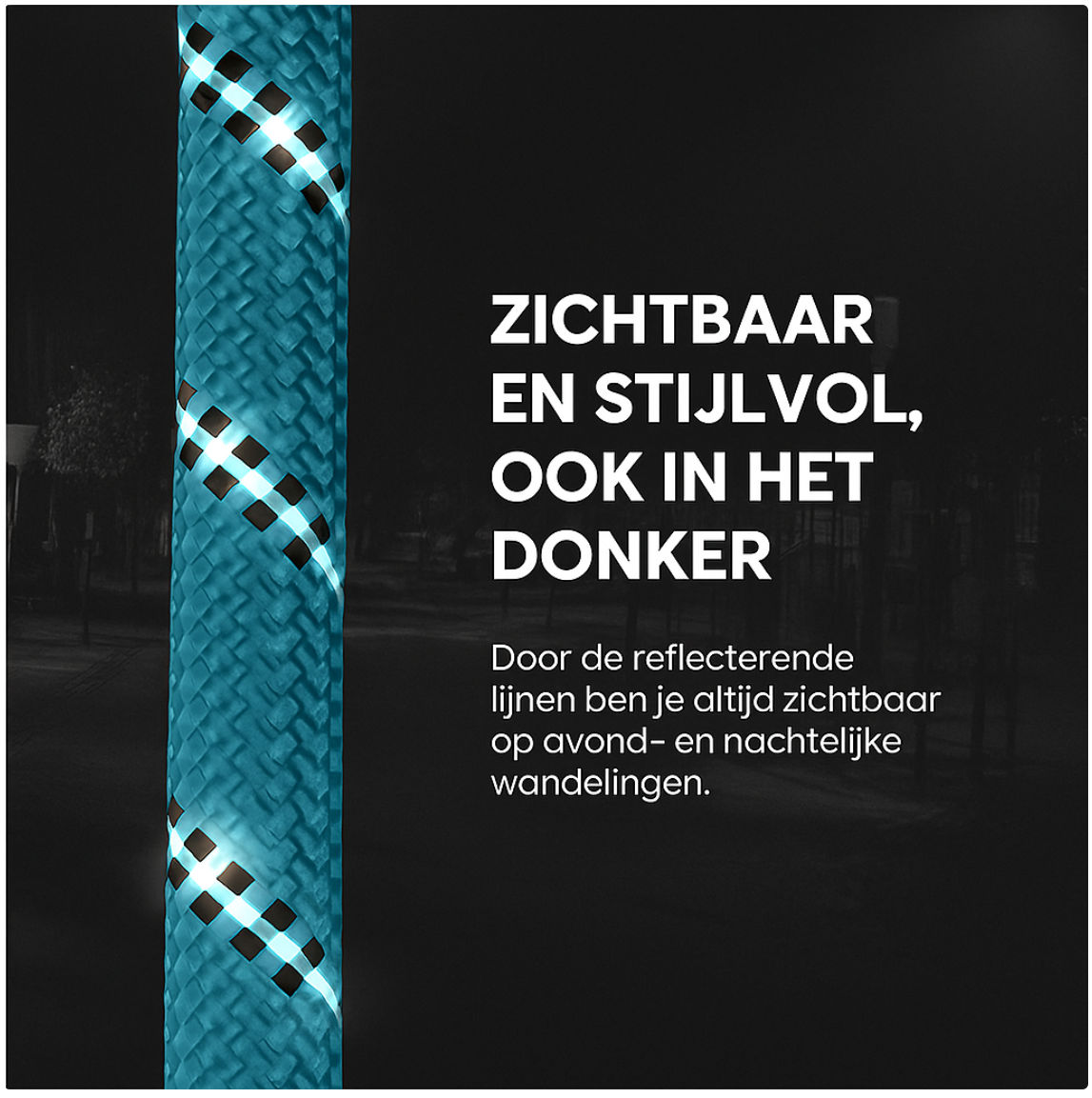 Hondenriem 3 Meter voor grote en kleine honden - Reflecterende Looplijn