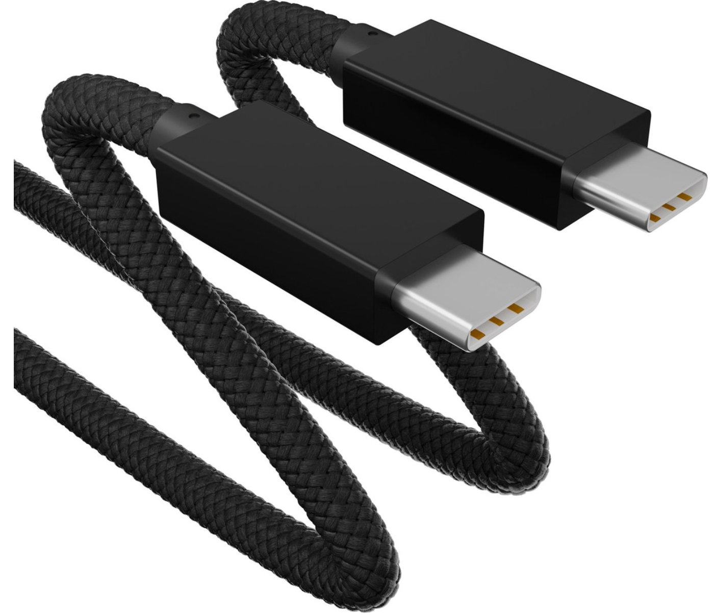 Supersnelle USB-C naar USB-C 1 Meter Kabel – 100W - 4K Video - 10Gbps