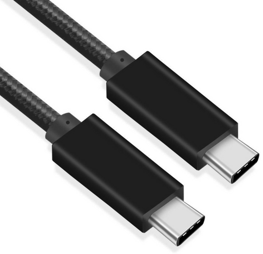 Supersnelle USB-C naar USB-C 1 Meter Kabel – 100W - 4K Video - 10Gbps
